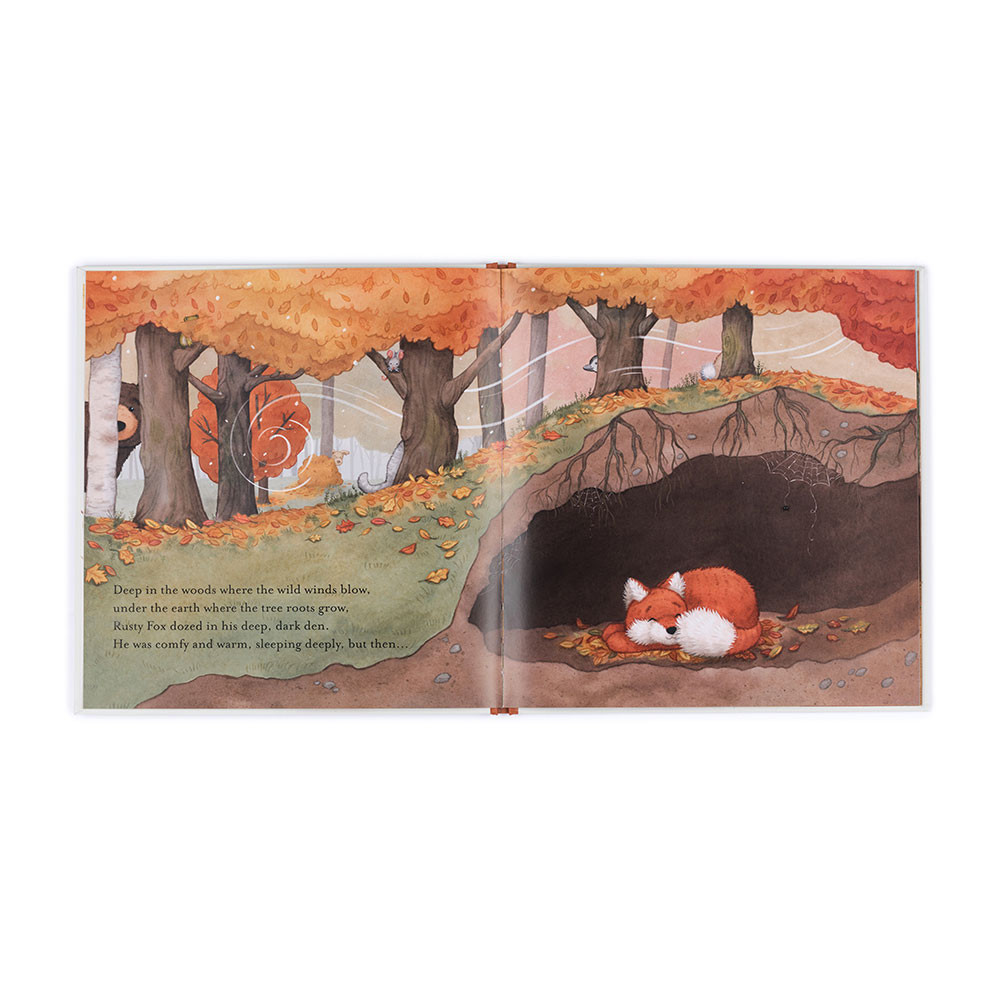 Warm in the Storm Book & Bashful Fox Cub Medium - 图片 3