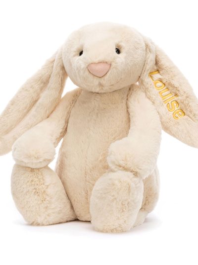 Personalized Bashful Luxe Bunny Willow Huge
