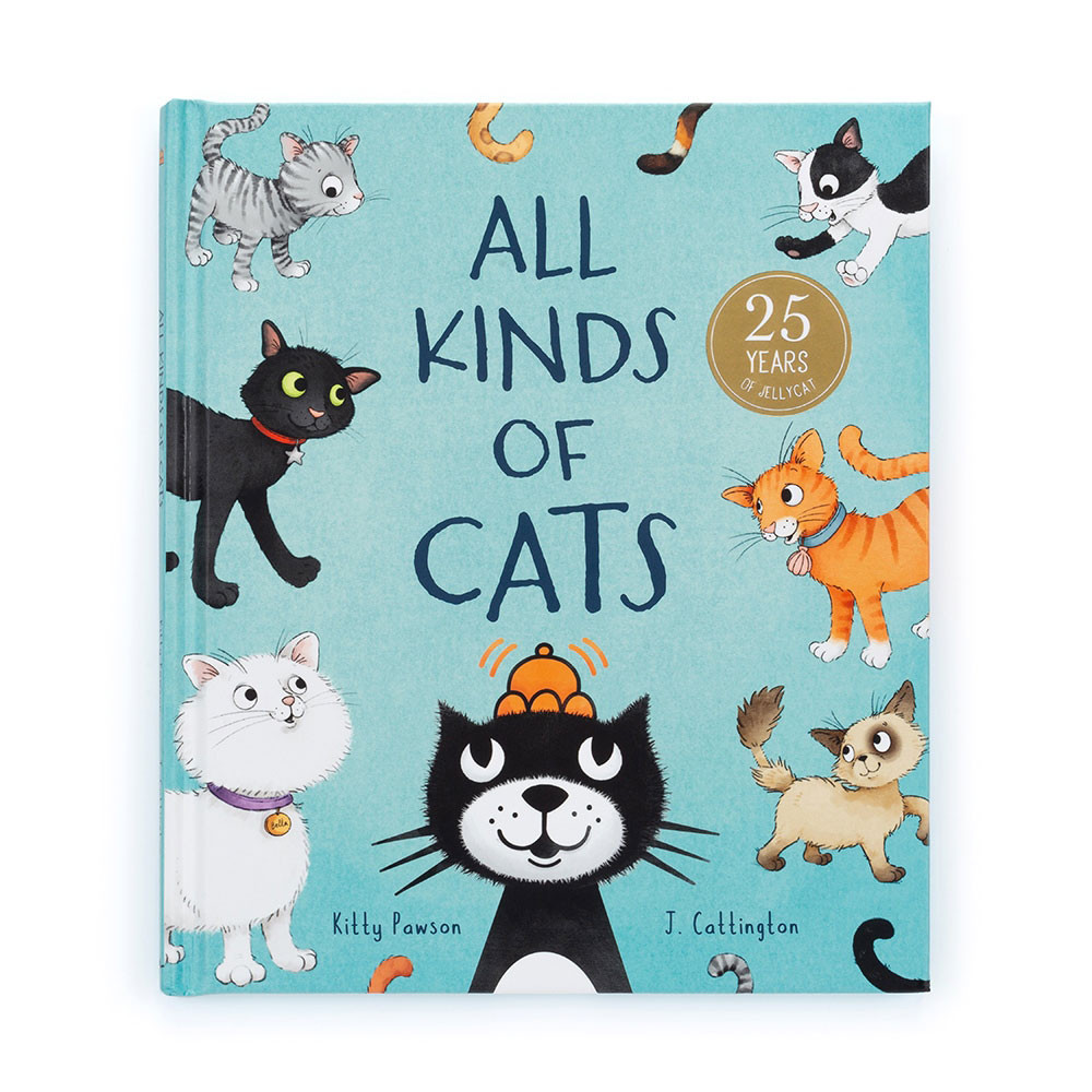 All Kinds of Cats Book & Jellycat Jack Medium - 图片 2