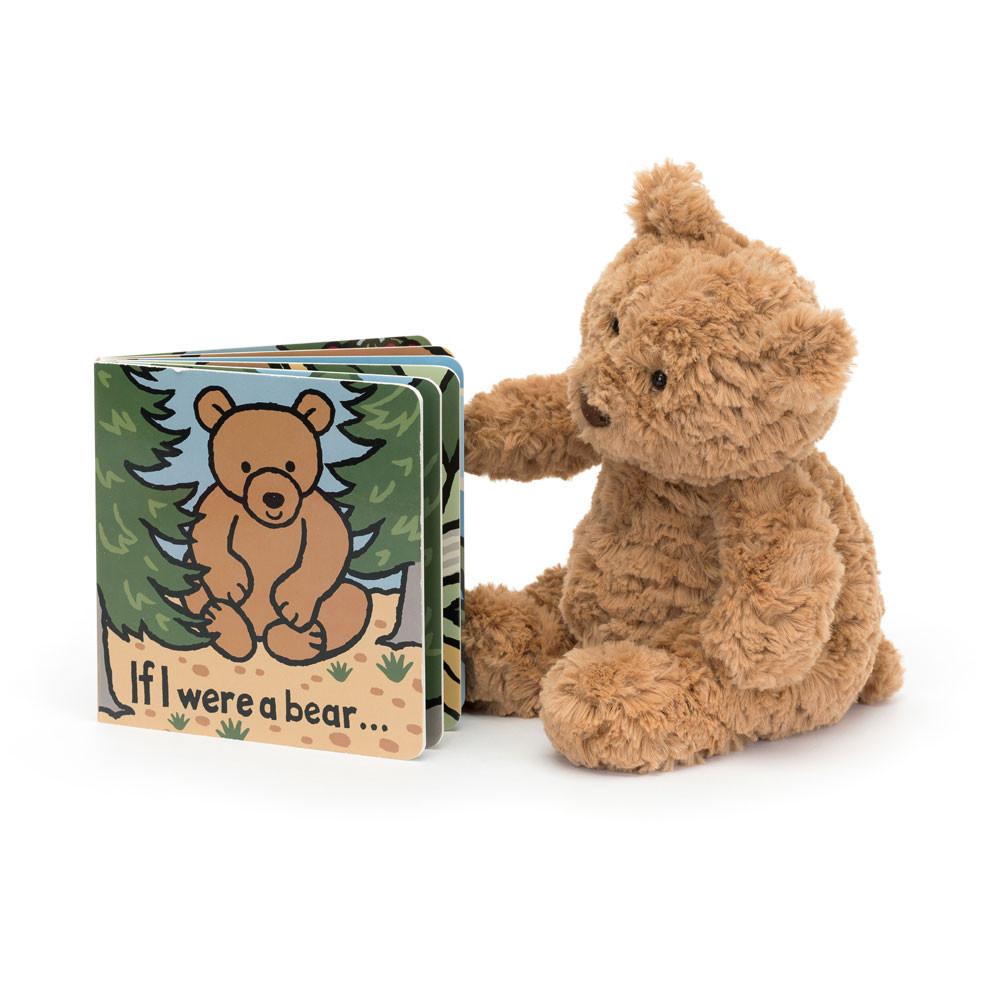 If I Were a Bear Board Book & Bartholomew Bear Medium - 图片 5