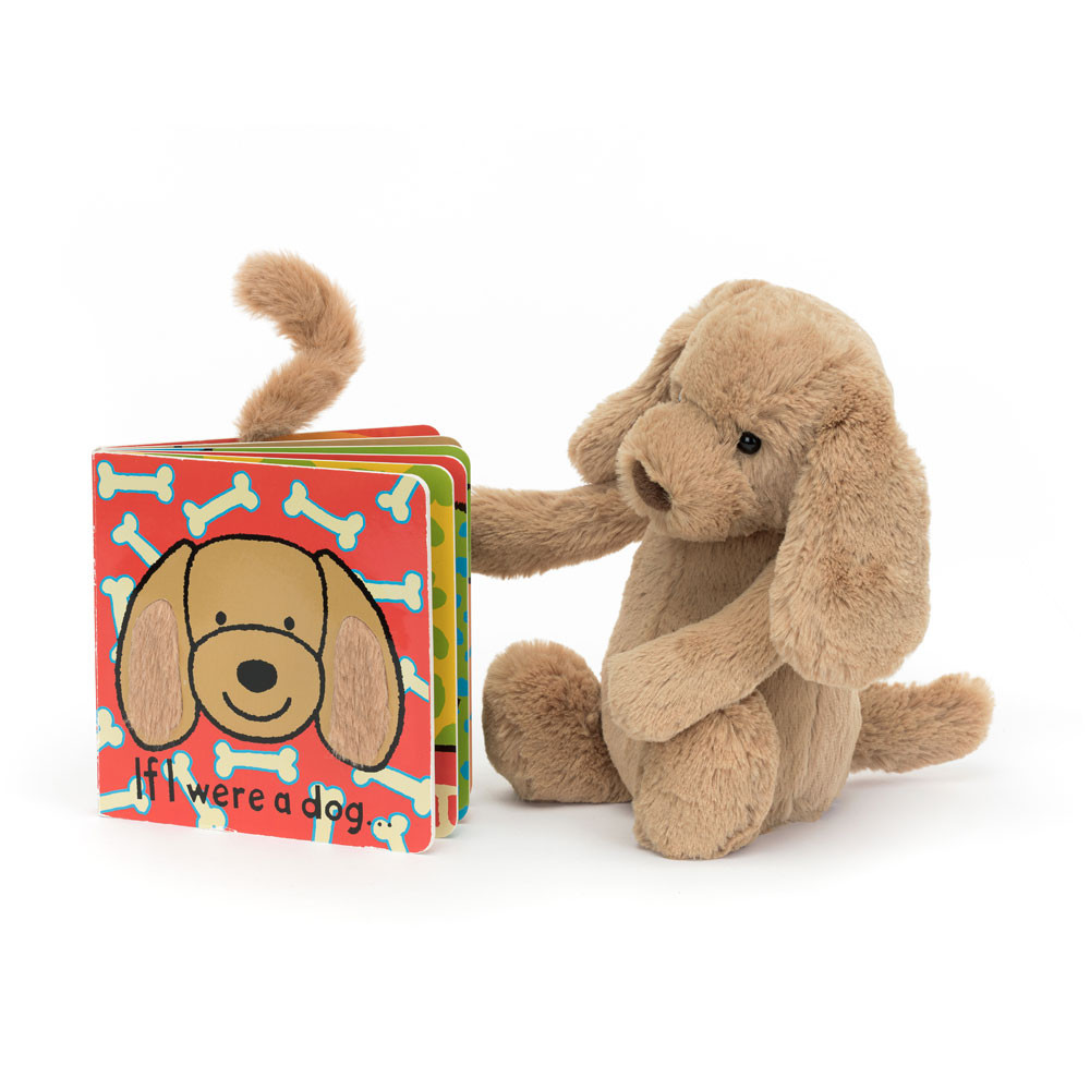 If I Were a Dog Board Book & Bashful Toffee Puppy Medium - 图片 5