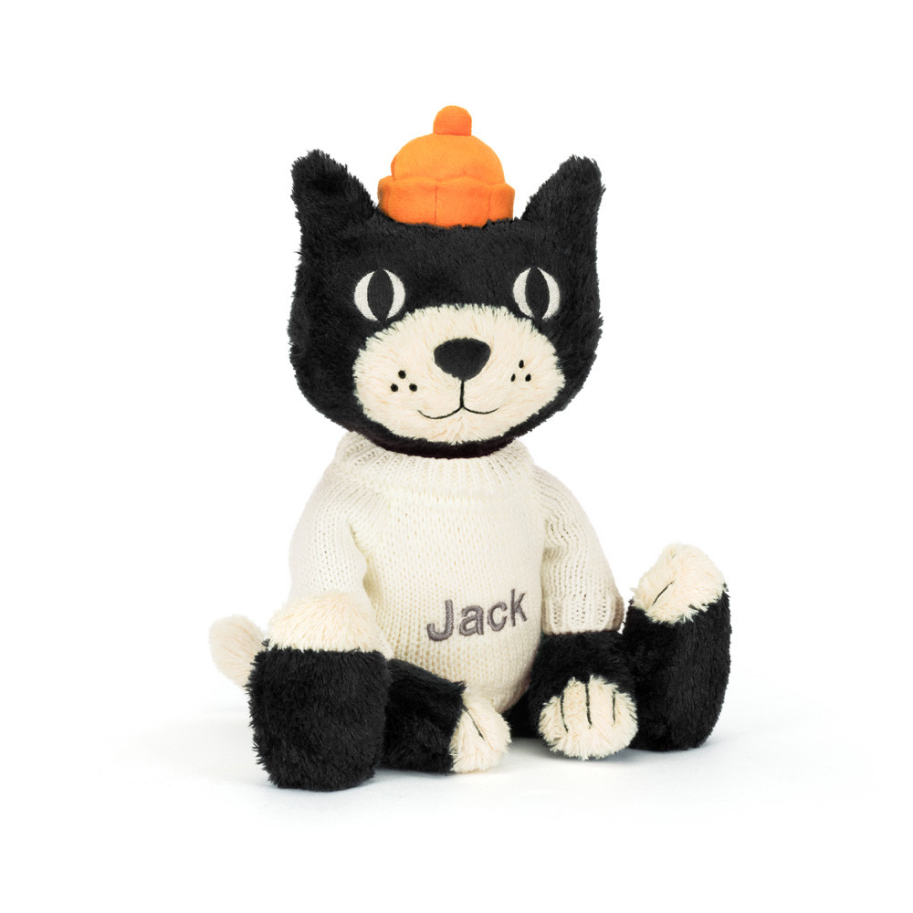 Jellycat Jack with Personalized Cream Jumper - 图片 10