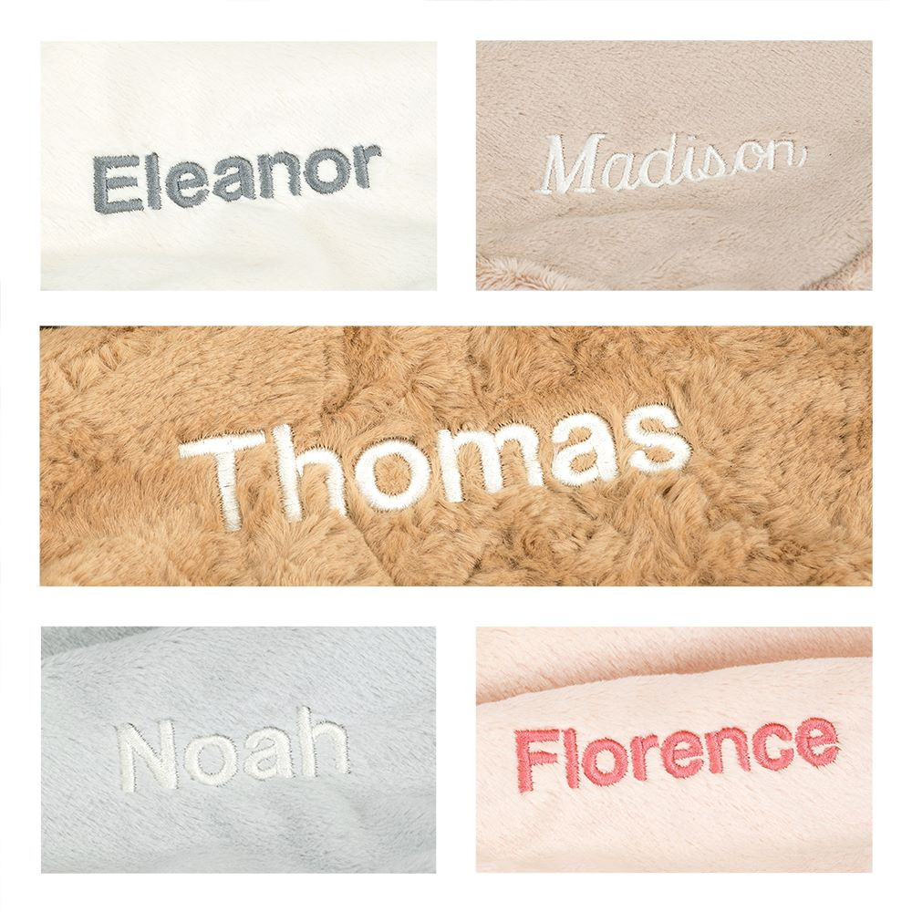 Personalized Bashful Blush Bunny Blankie - 图片 5