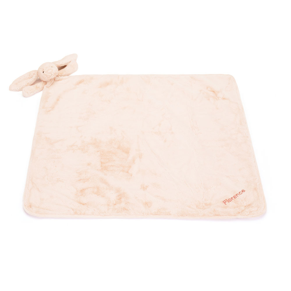 Personalized Bashful Blush Bunny Blankie - 图片 4