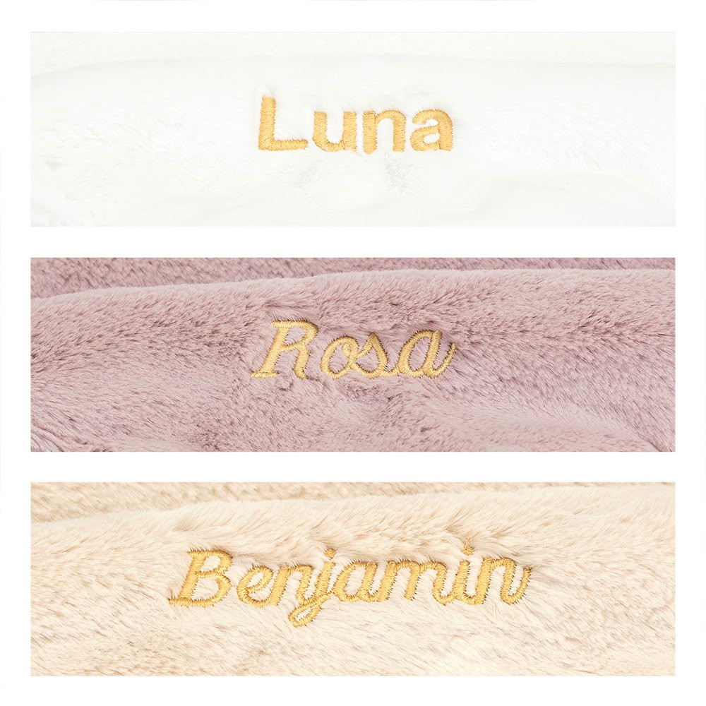 Personalized Bashful Luxe Bunny Luna Soother - 图片 8
