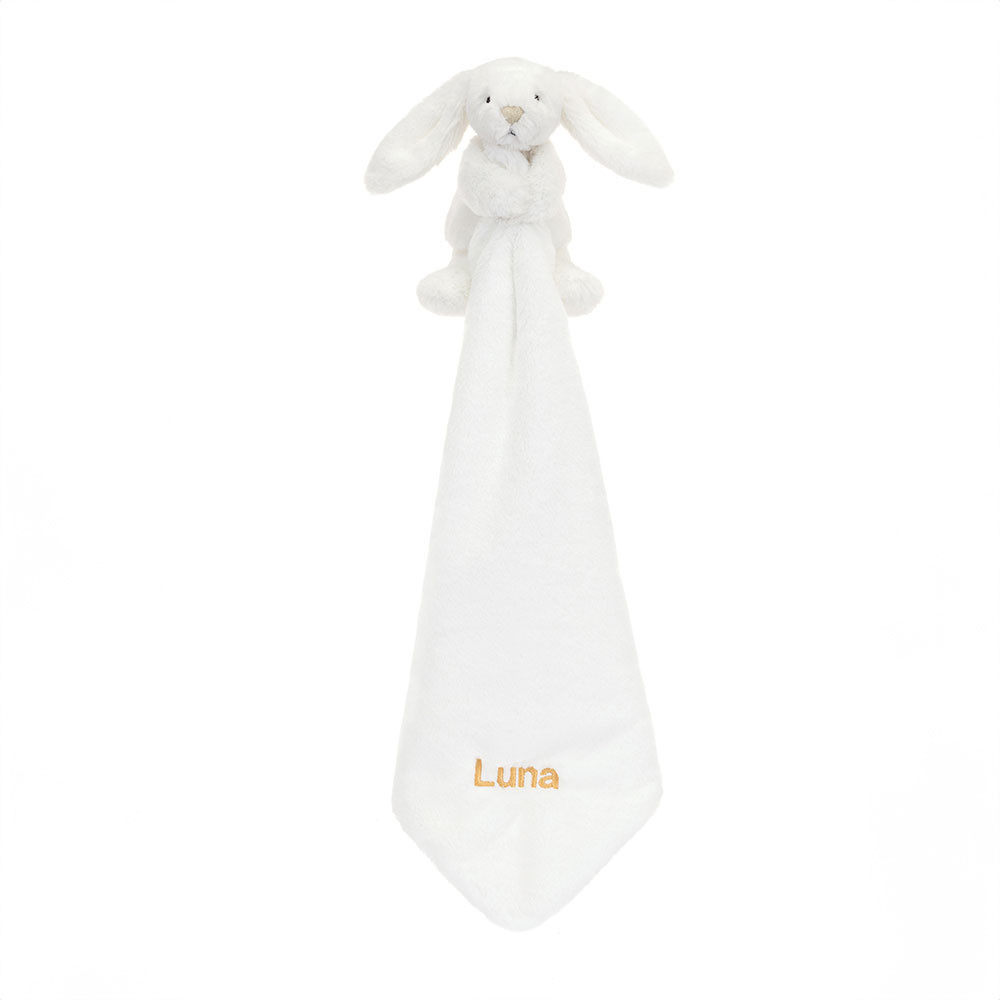 Personalized Bashful Luxe Bunny Luna Soother - 图片 3