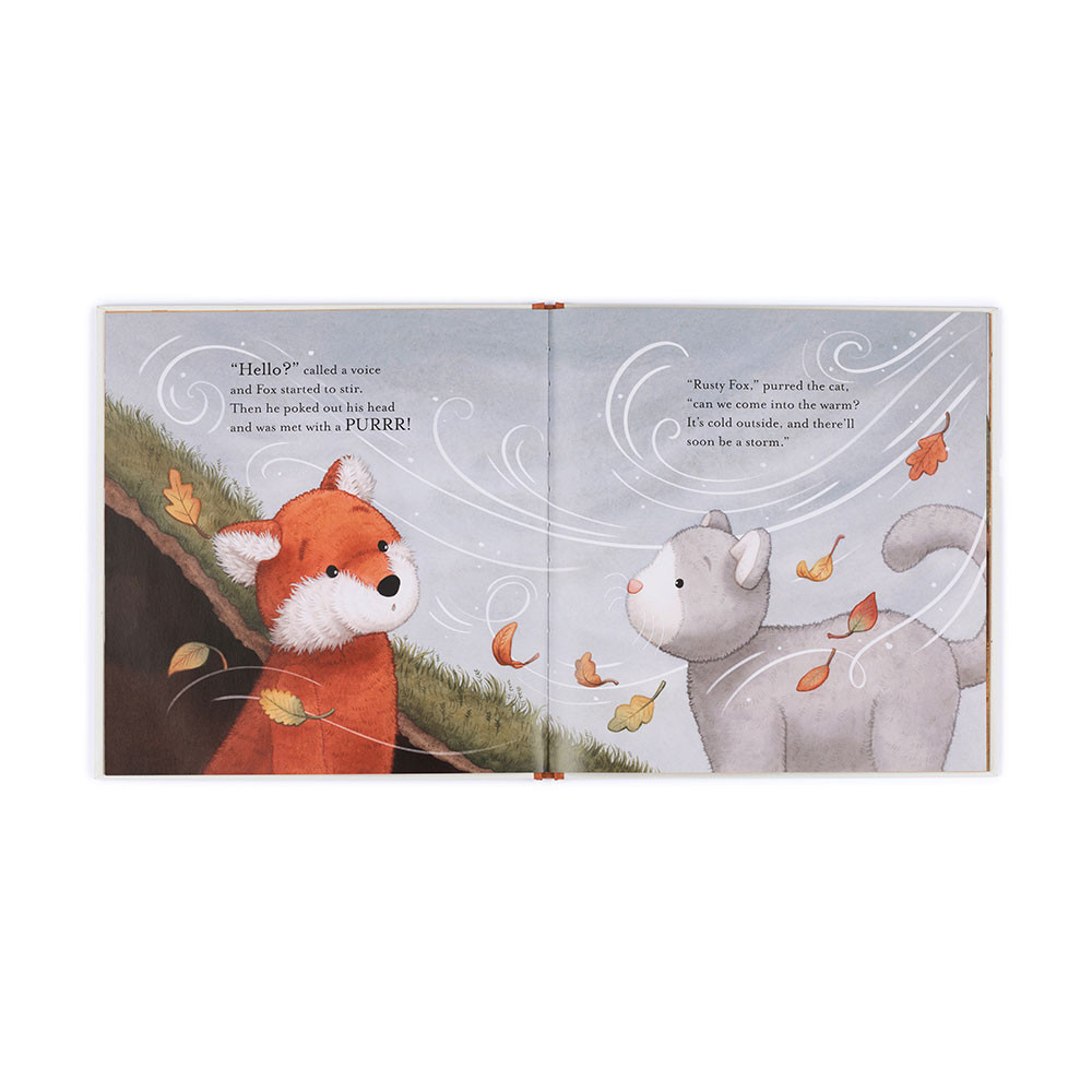 Warm in the Storm Book & Bashful Fox Cub Medium - 图片 4