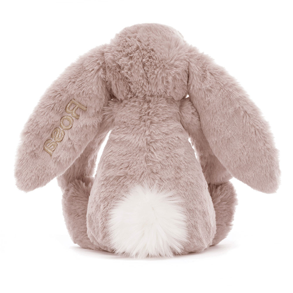 Personalized Bashful Luxe Bunny Rosa Medium - 图片 4