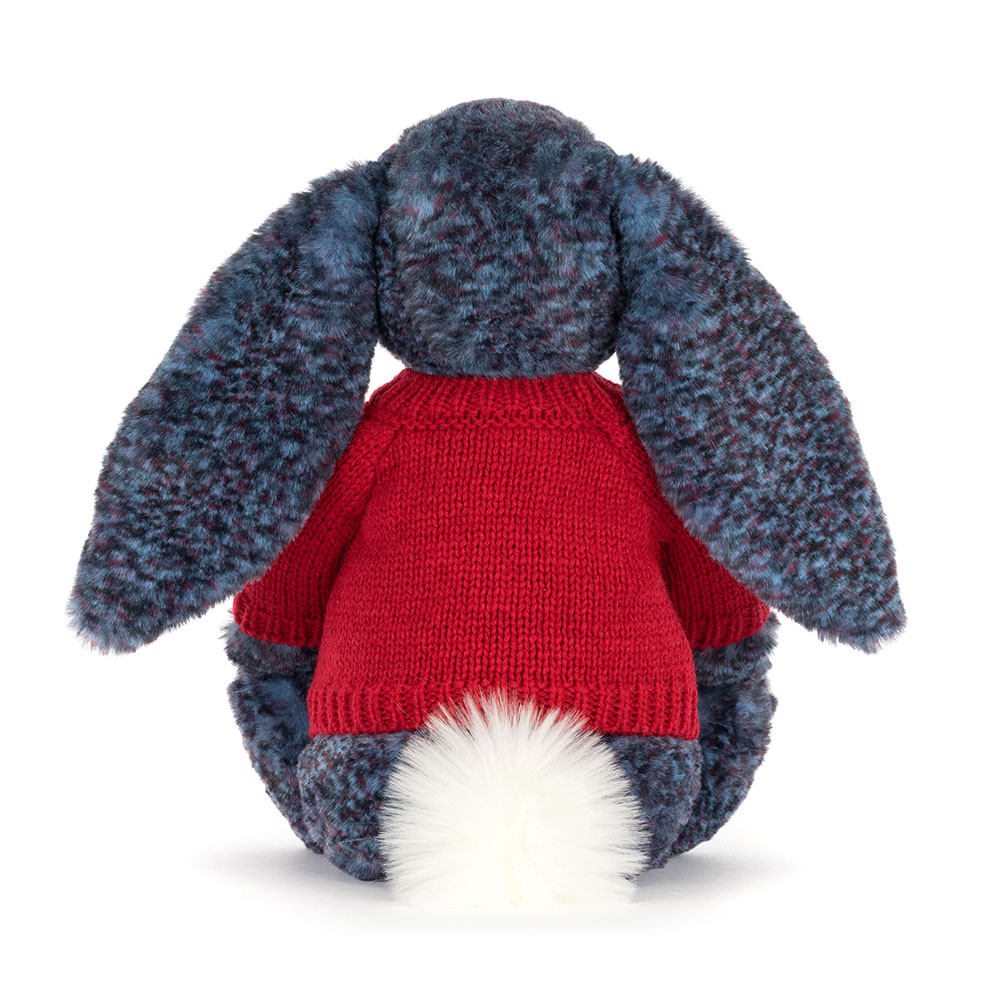 Hopscone Luxe Bunny with Personalized Red Jumper - 图片 8